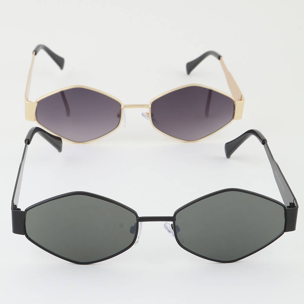 MIX Modern Geometric Diamond Sunglasses for wholesale on Faire4