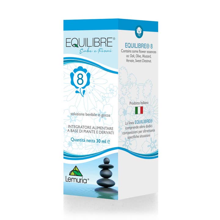 Food Supplement for Weakness and Stress - EQUILIBRE 8 -30 ml for wholesale by Lemuria