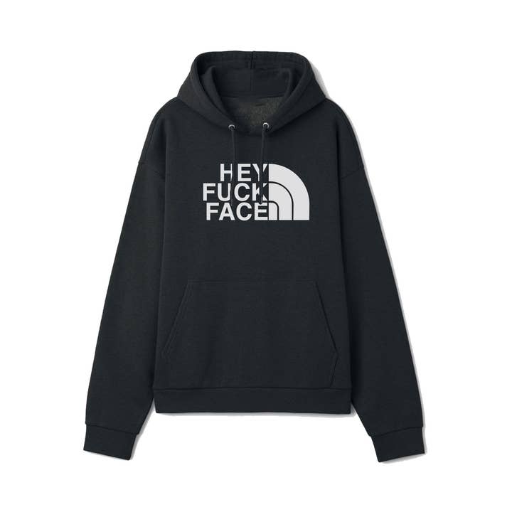 Nobrand - Vente Sweat à capuche - homme - CHANDAIL À CAPUCHON GRAPHIQUE HEY FUCK FACE POUR HOMME DOMH-PB2712 0