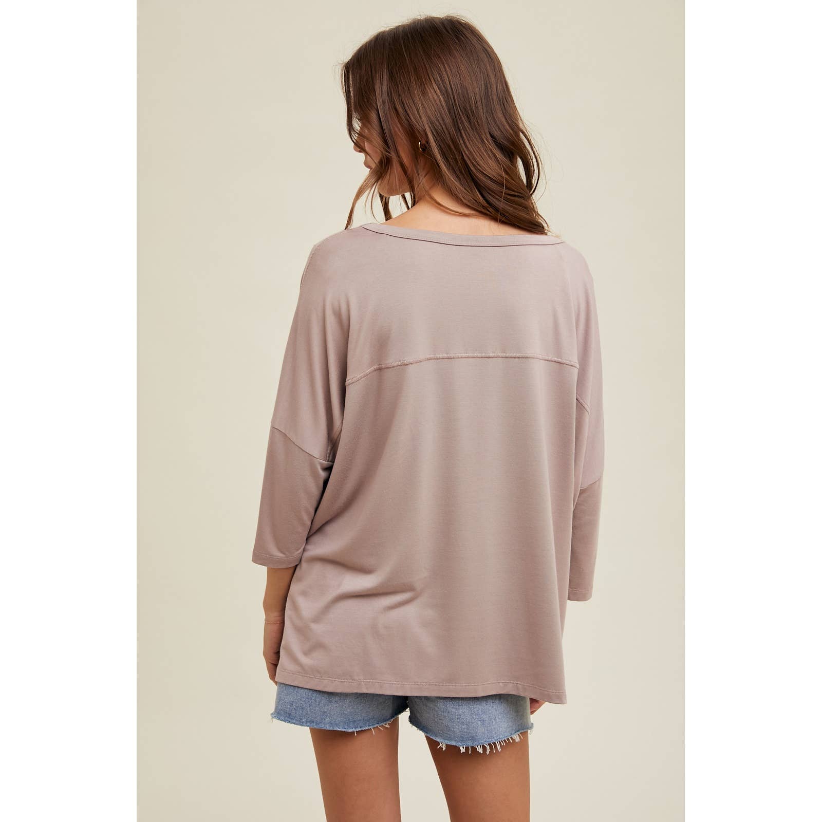 Wishlist Apparel - Wholesale Knit Top - Women's - BAMBOO OVERSIZED DROP SHOULDER KNIT TOP / WL24-938111