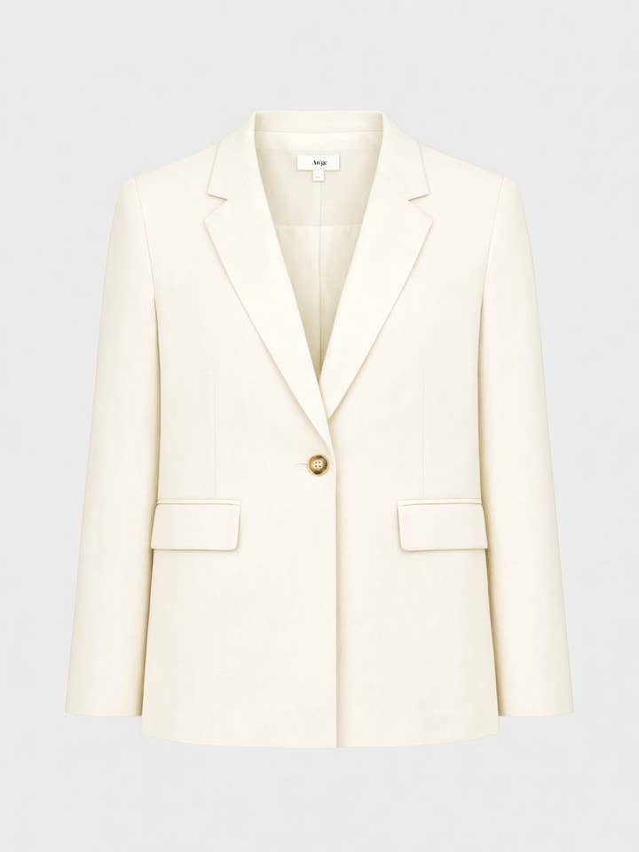 ZAVEN JACKET ecru for wholesale by An'ge