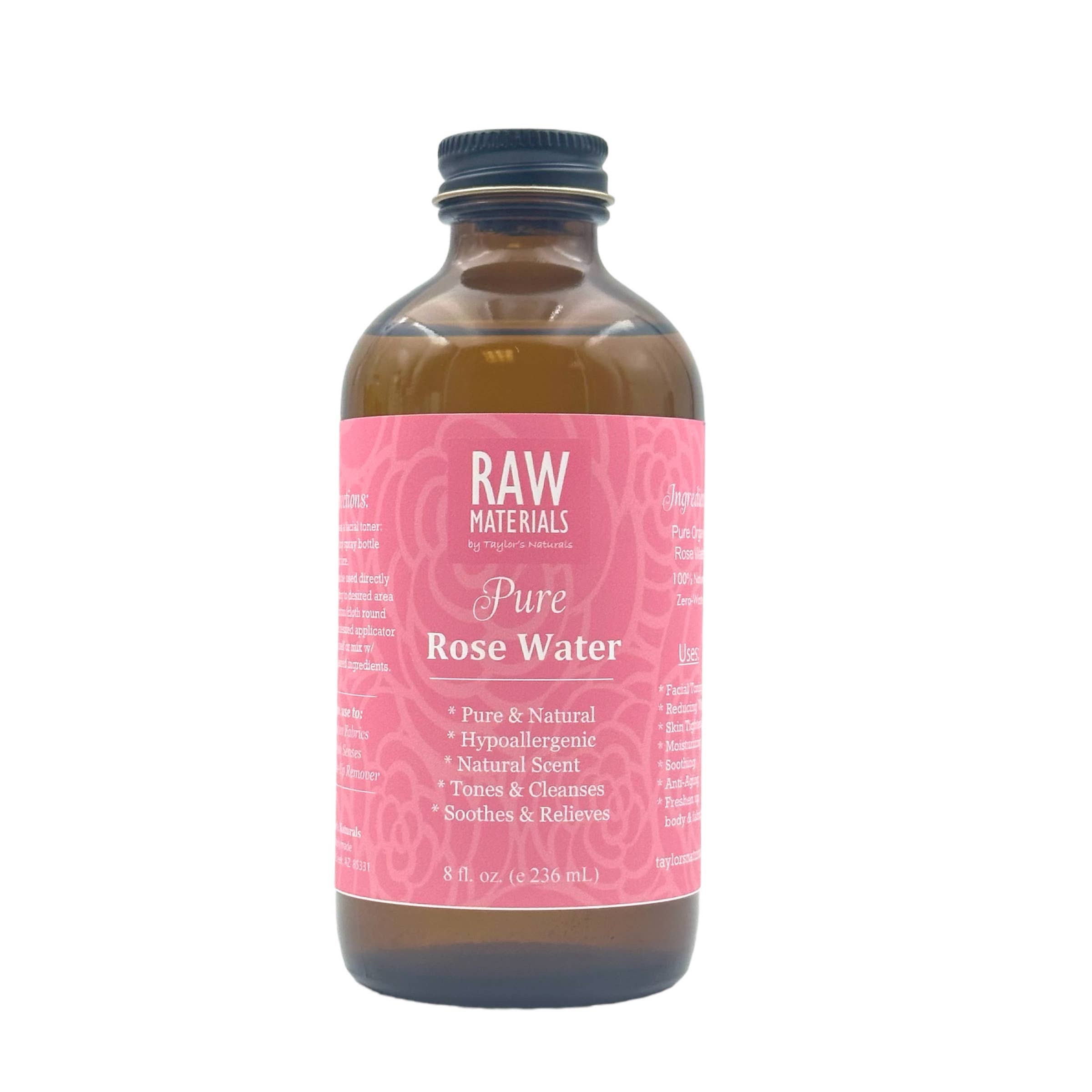 Taylor's Naturals - Wholesale Face & Body Mist/Water - RAW Materials - 100% Pure ORGANIC Rose Water -Bulk Available2