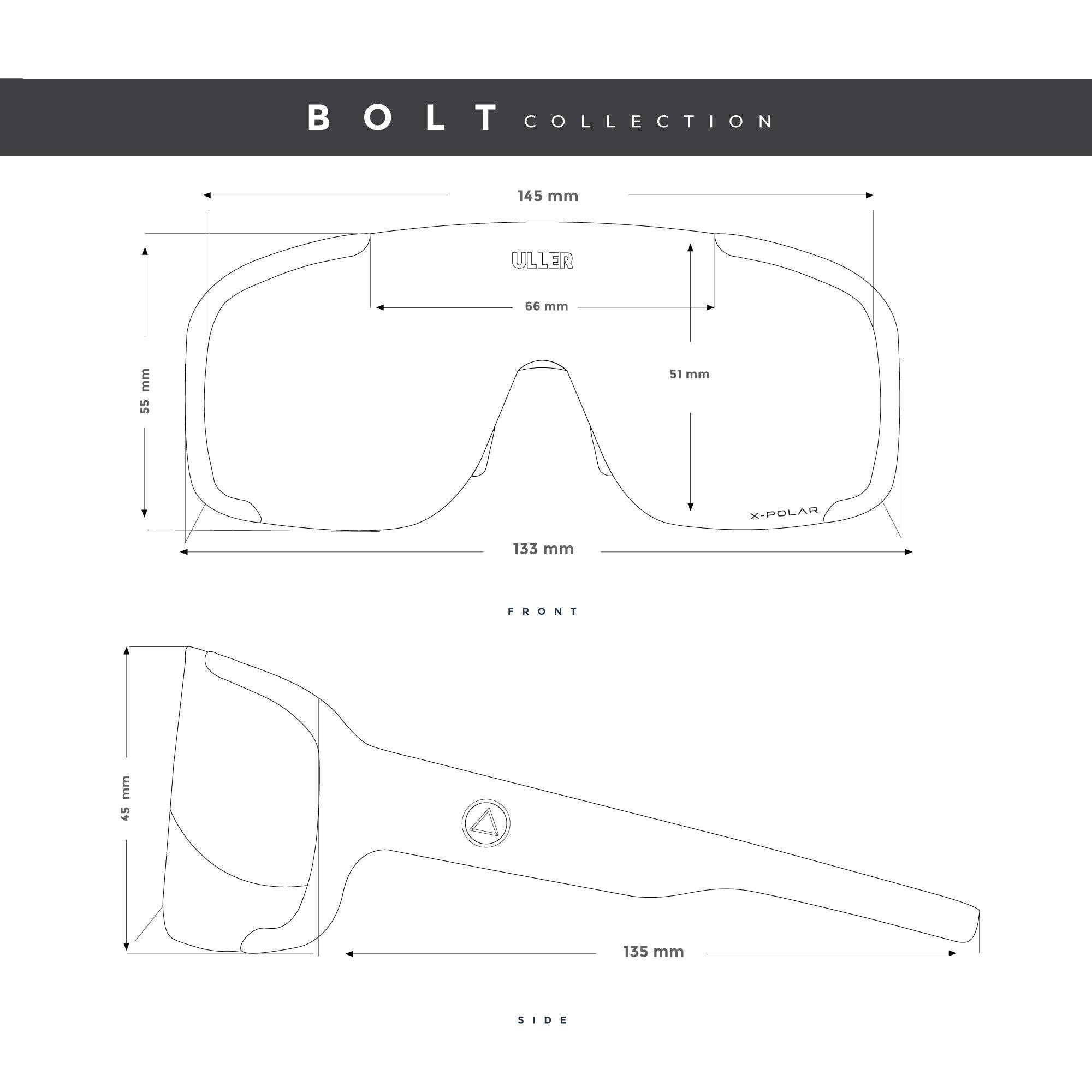 Indicom Brands - Wholesale Sunglasses - Unisex - Bolt Yellow / Blue8