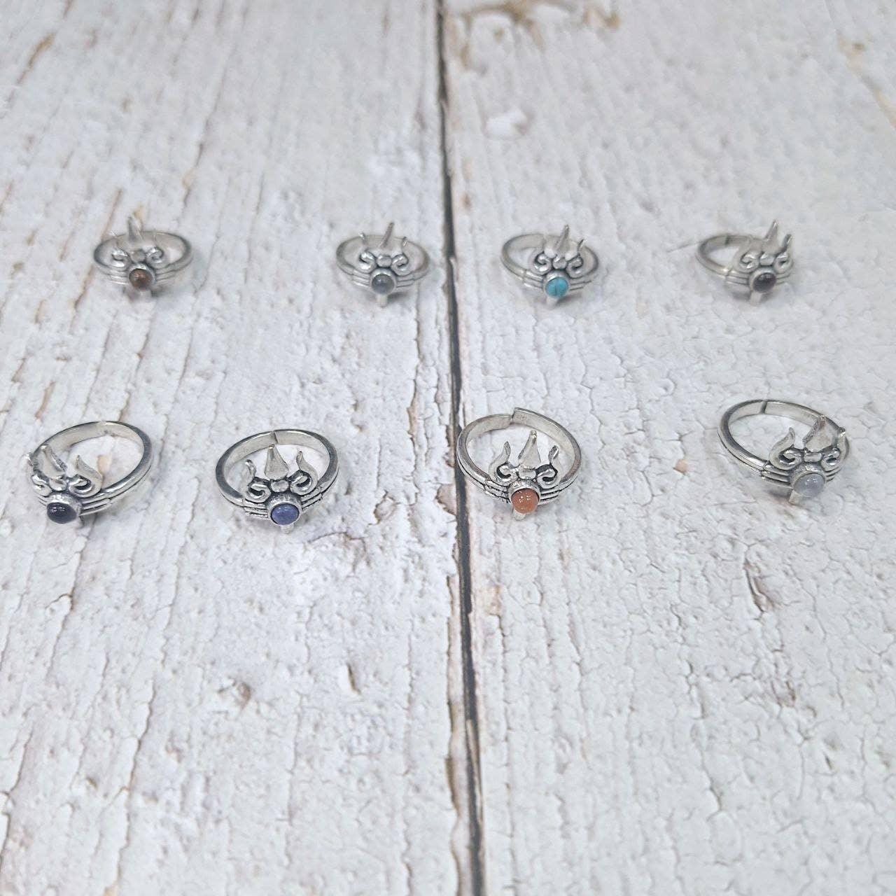 Hecho a mano - Wholesale Single Stone/Solitaire Ring - Assortment of rings2