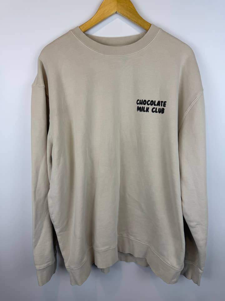 Chokolademælk Klub Crewneck - 2XL for engroshandel hos Room 1021