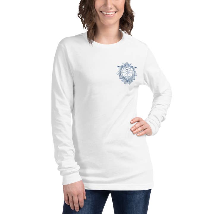 Sara Lutz Art - Wholesale Screen Printed T-Shirt - Unisex - Art Club Crest Long Sleeve Tee6