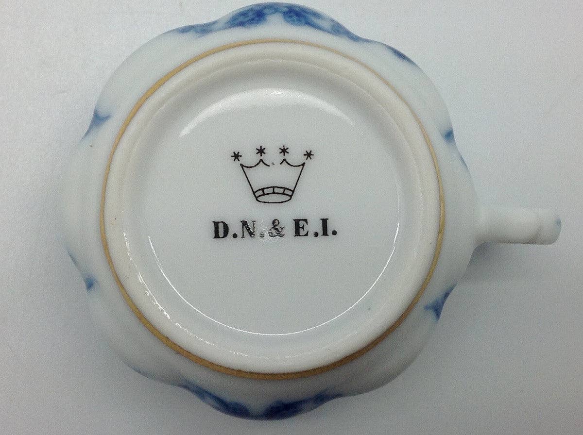 European Heritage Gifts - Wholesale Tea Set - Delft Victorian Mini Tea Set Cup and Saucer1