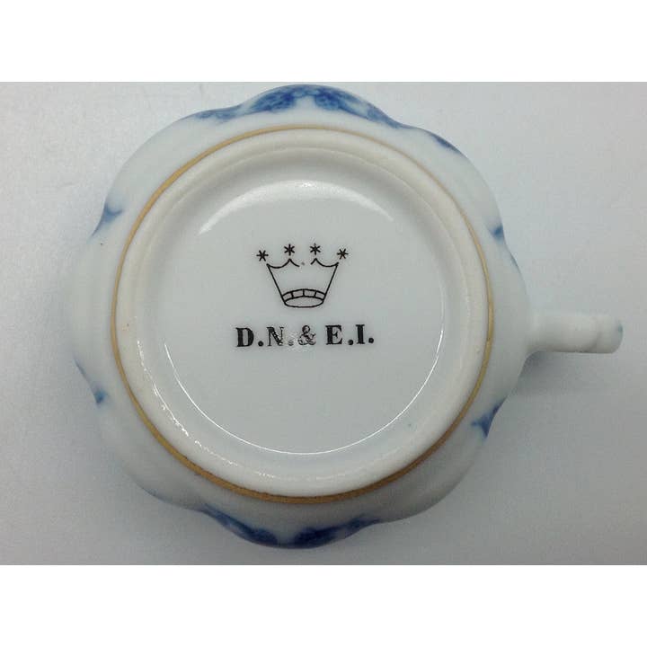 European Heritage Gifts - Wholesale Tea Set - Delft Victorian Mini Tea Set Cup and Saucer1