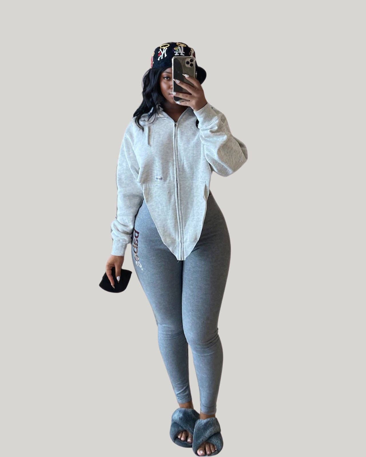 Babes - Wholesale Hoodie - Women's - LA Winter Hoodie (black)6