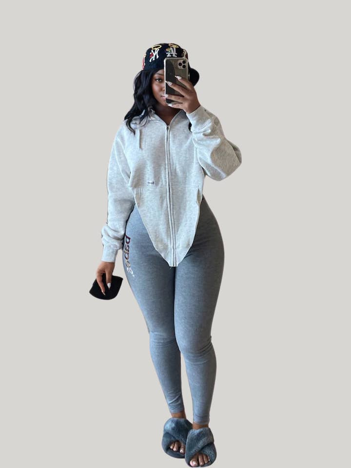 Babes - Wholesale Hoodie - Women's - LA Winter Hoodie (black)6