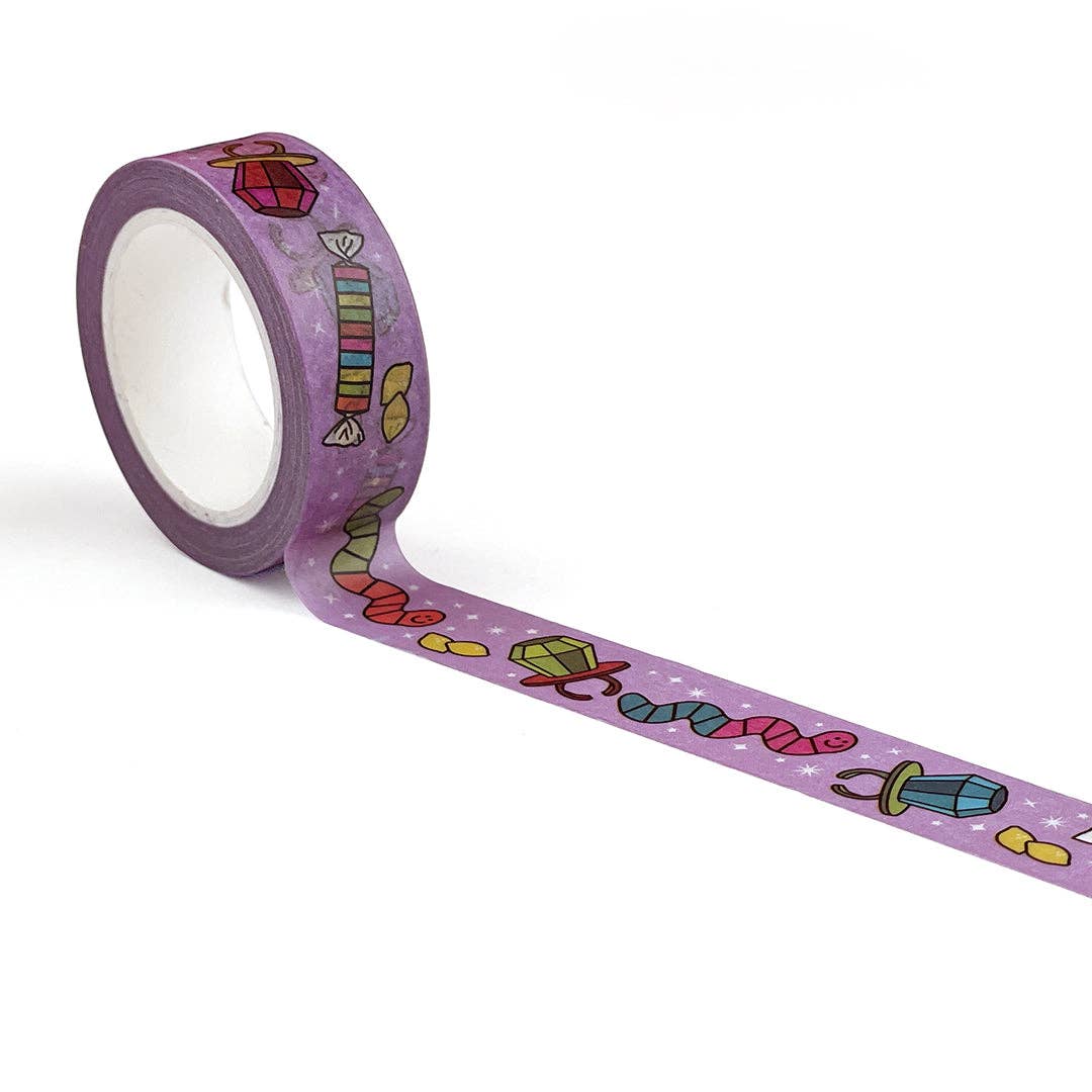 Smarty Pants Paper - Wholesale Washi Tape - Gummy Worm Washi Tape0