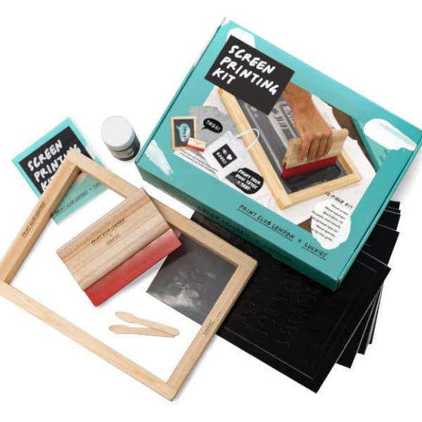 Luckies of London – wholesale DIY craft kit – Print Club x Luckies - Screen Printing Kit5