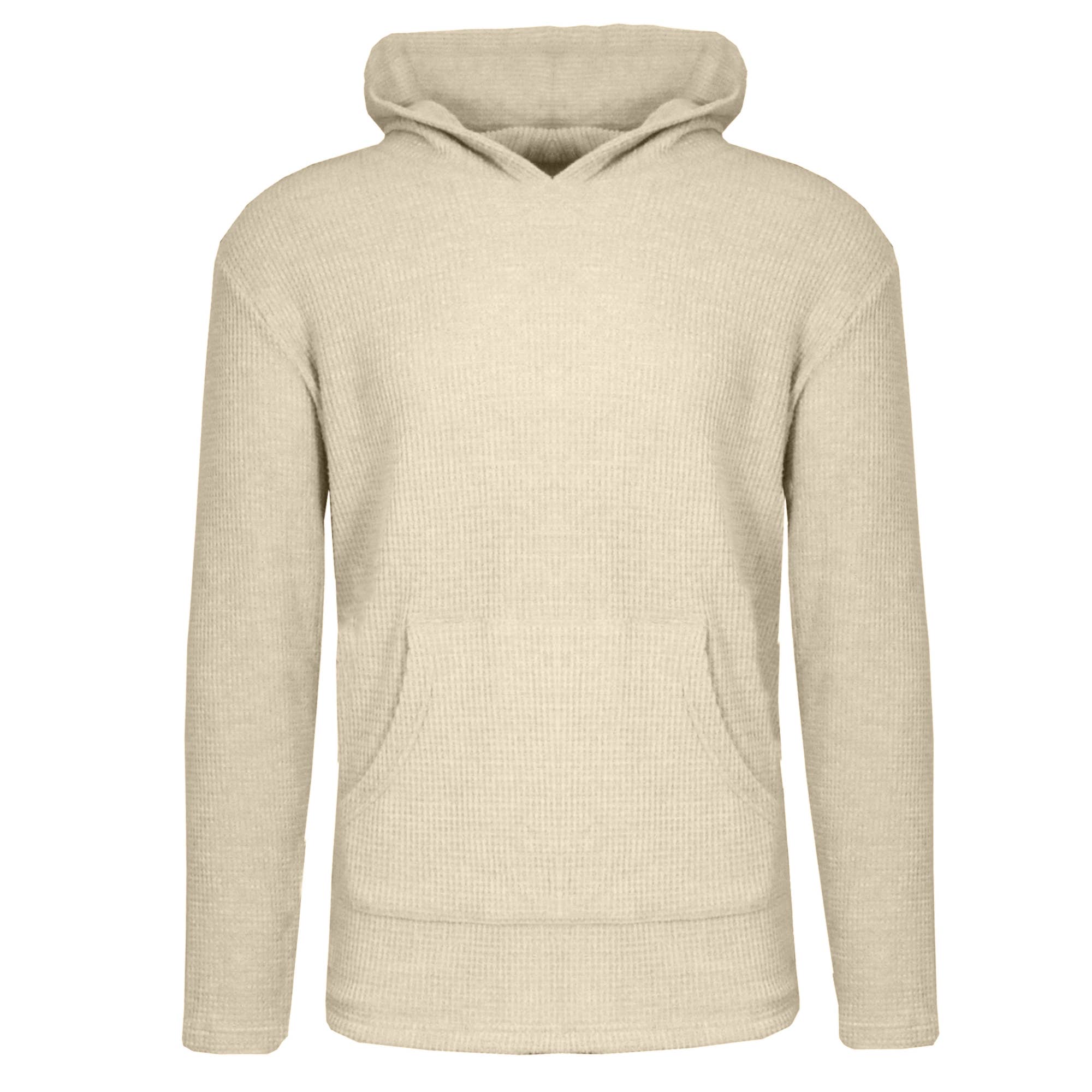 Galaxy By Harvic – wholesale Hoodie - Herr – Herrtröja med termisk våffelstickning och huva (S-3XL)7