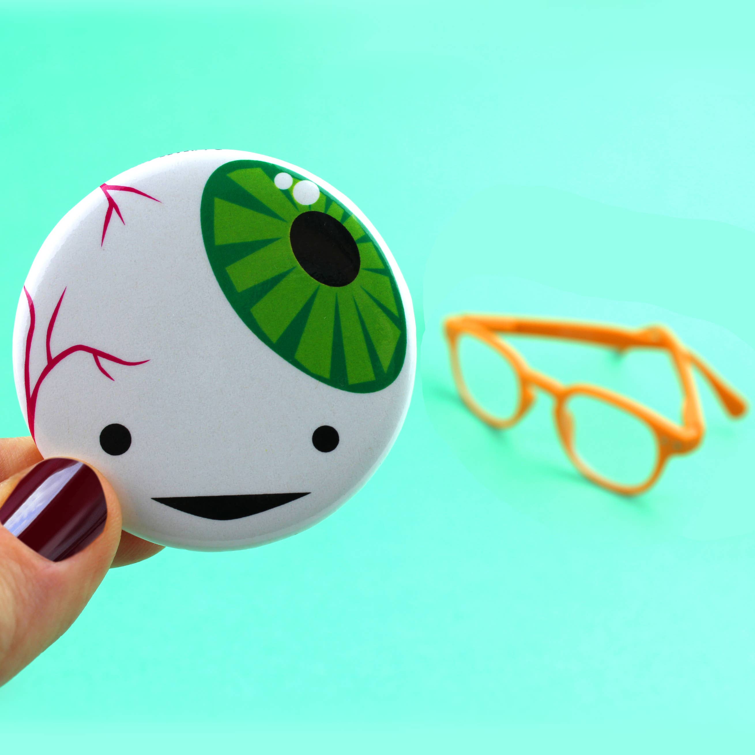 I Heart Guts | Organ Plushies Wholesale - Wholesale Magnet - Eyeball Magnet3