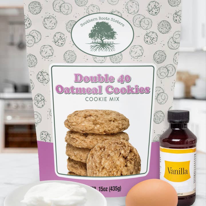 Southern Roots Sisters - Wholesale Cookie Mix - Double 40 Oatmeal Cookie Mix0