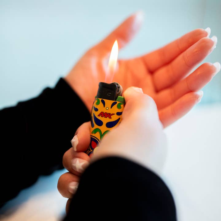 MK Lighter Company – wholesale Lighter – MK Lighter 9G Flint Strike Refillable Lighters Talaver-50PC6