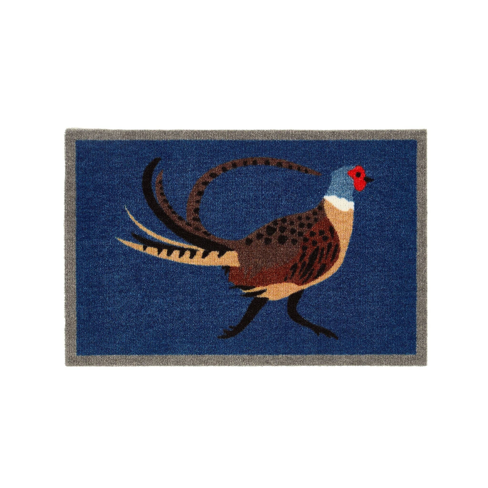 Phoenox Textiles – wholesale Door mat – My Mat Nylon Indoor Pattern My Pheasant Blue0