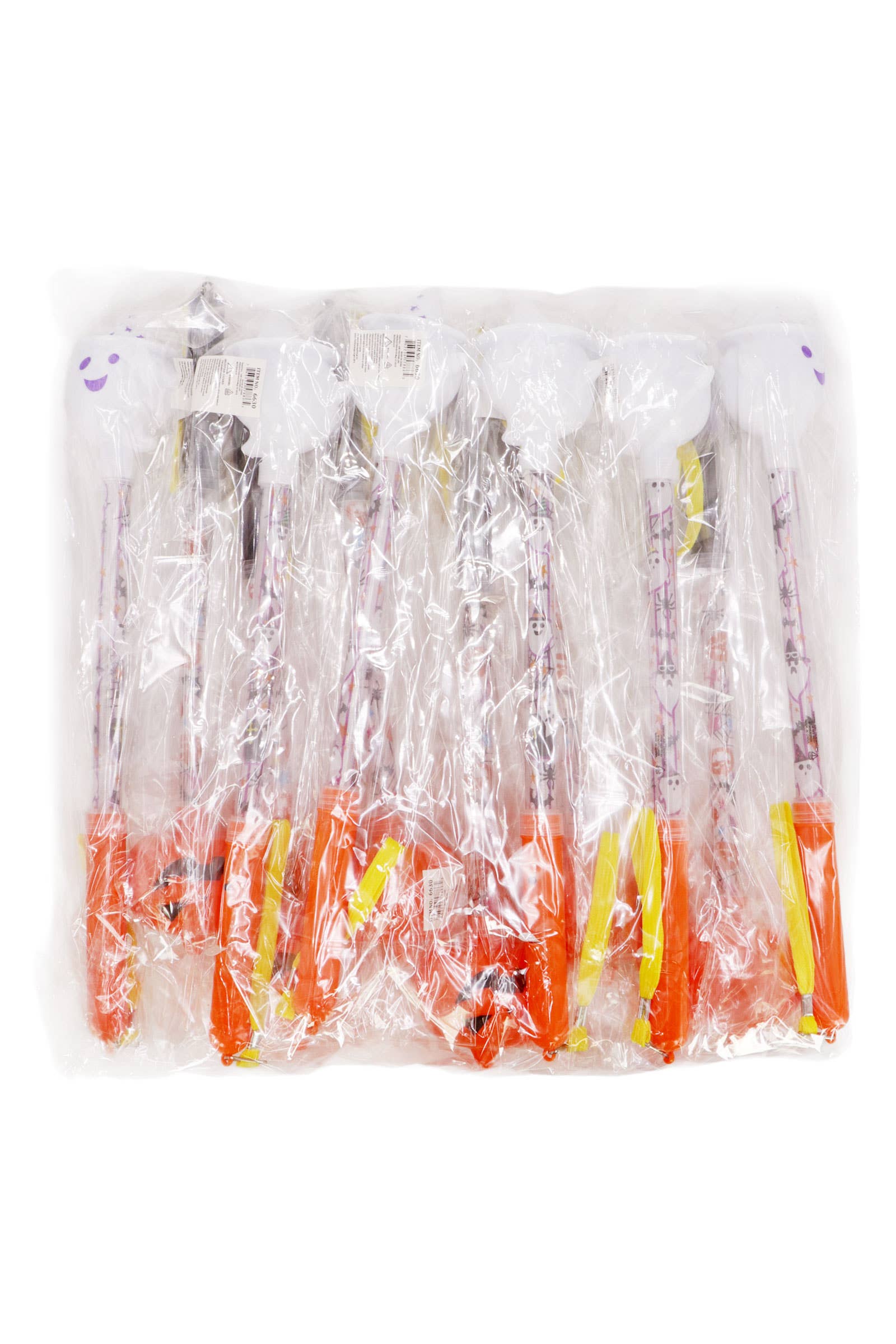 ASSORTEREDE Spøgelsespumpkinhoved Farverig LED-lysende stav for engroshandel på Faire10