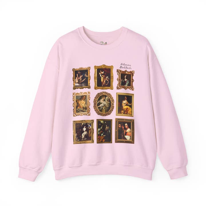 Opal and June - Wholesale Graphic Sweatshirt - Women's - Gentileschi Famous Paintings1