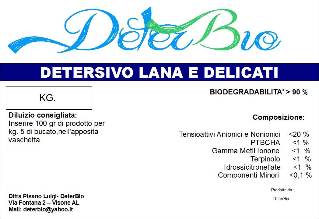 Deterbio - Wholesale Liquid Laundry Detergent - Laundry detergent for washing machine 5 kg in bag in box4