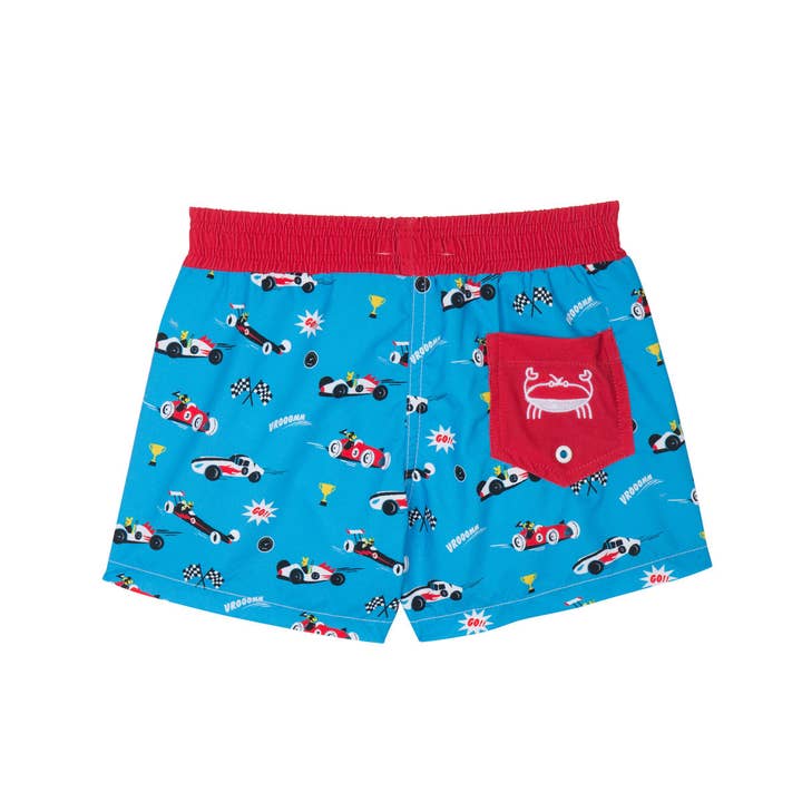 Chipote Pas – wholesale Swim shorts – Kids – Racing Warren Anti UV printed swim shorts1