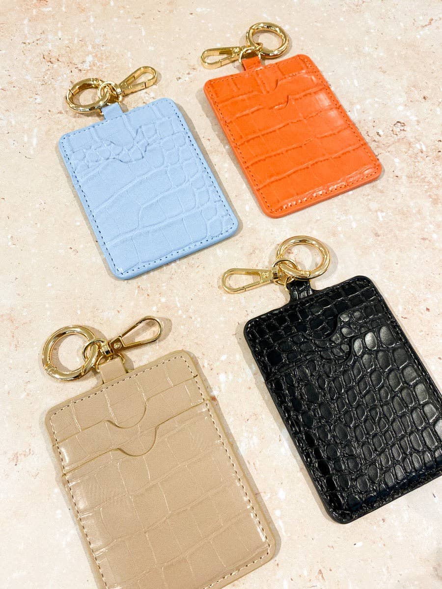 Angels Whisper Accessories - Wholesale Card holder – women's - Croc Keyring Card Holder11