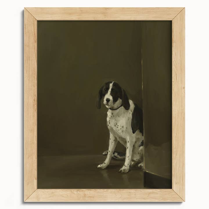 The Ugly Cat Studio - Wholesale Art Print - Milanese Restaurant Dog Art Print12