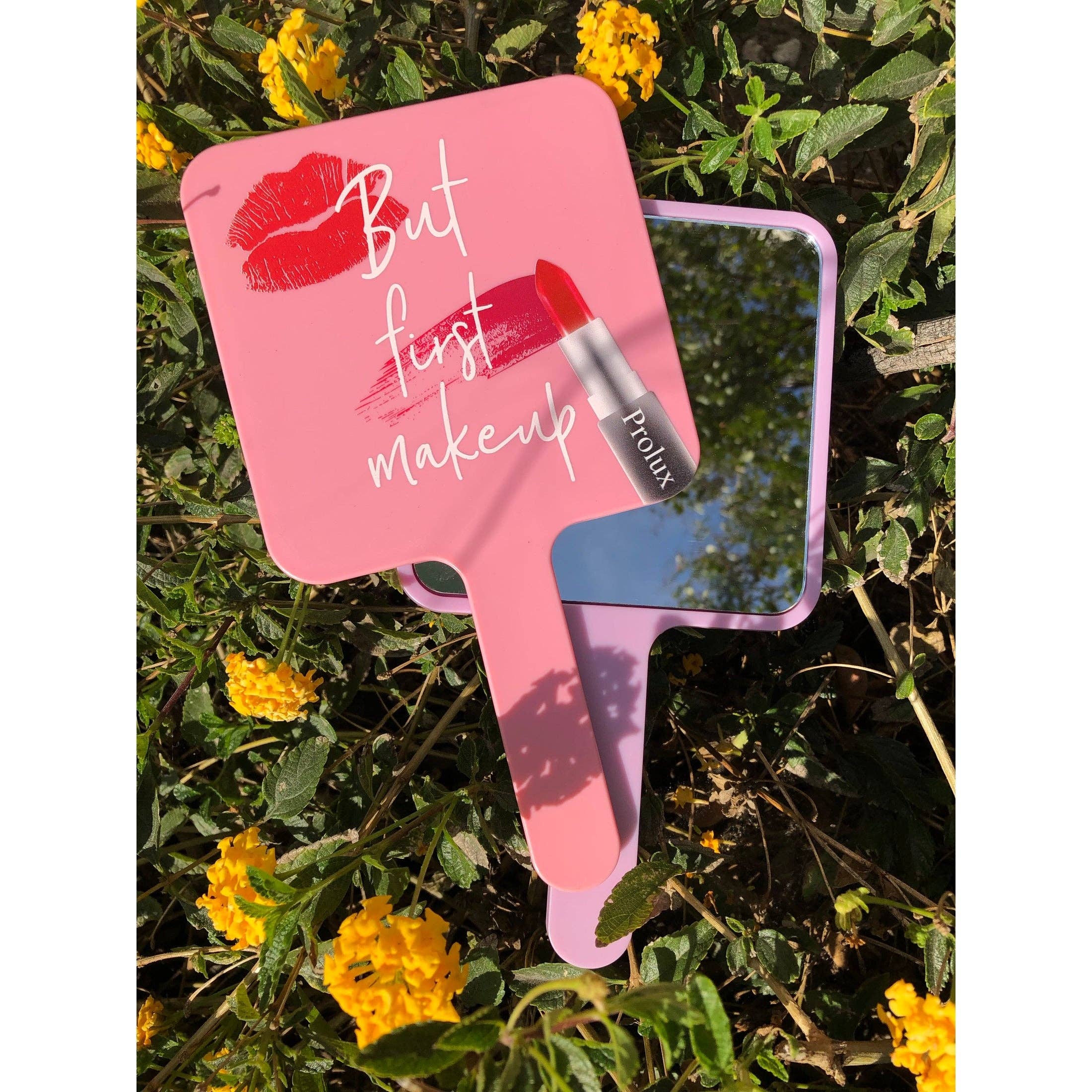 Efon International Corp. - Vente Miroir de maquillage - Mais d'abord le maquillage - Miroir à main léger de forme carrée11