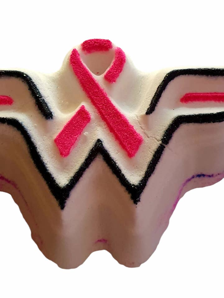 wonder woman borst Awarenes Bath Bomb Mold BBHP EXCLUSIVE voor wholesale door BBHP Moulds