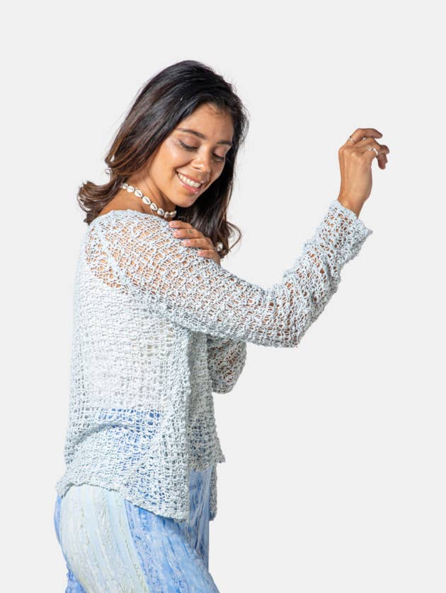 Hands To Hearts - Wholesale Tunic - Women's - Crocheted Long Sleeve Soul Warmer55
