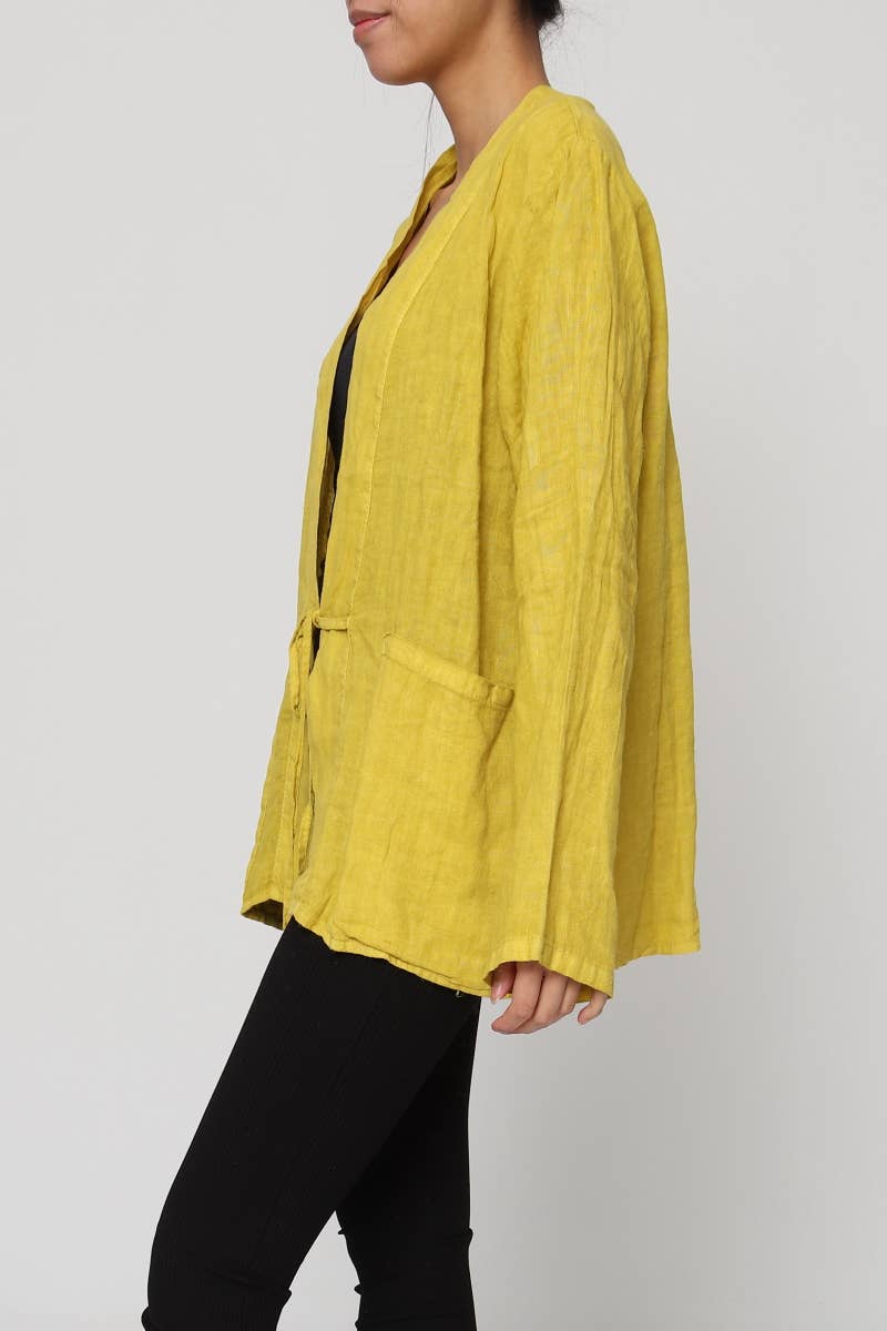 LÉA & LUC - Vendita all'ingrosso Gilè imbottito - Donna - Gilet da donna in lino 100% REF. 788917