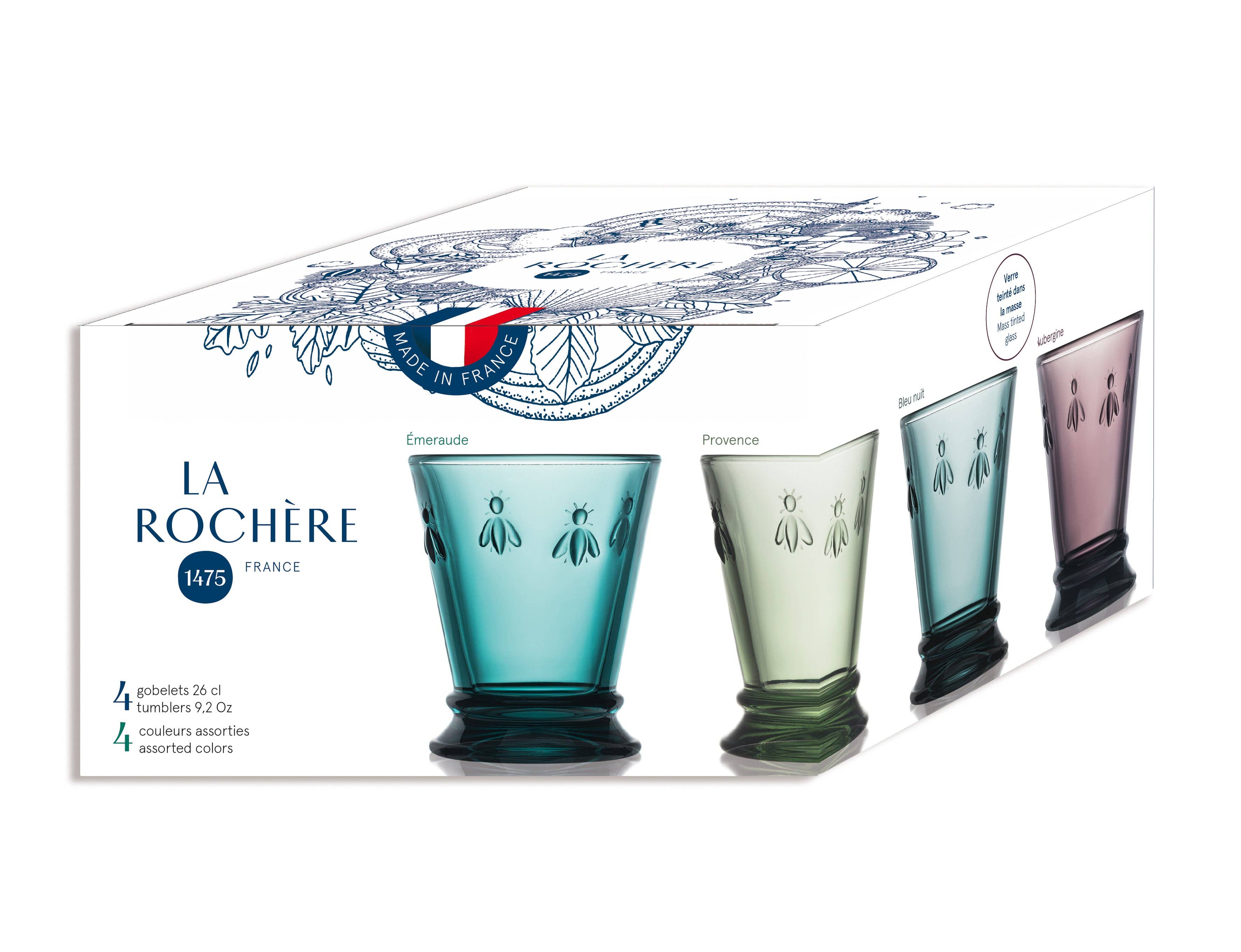 La Rochere - Wholesale Drinking Glass/Cup - Bee Tumbler Assorted Set-41