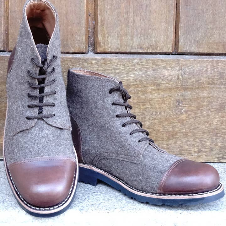 By The Mountain - Portuguese Handmade Footwear - Venta al por mayor Botas - Hombre - Botas con cordones Kamet1