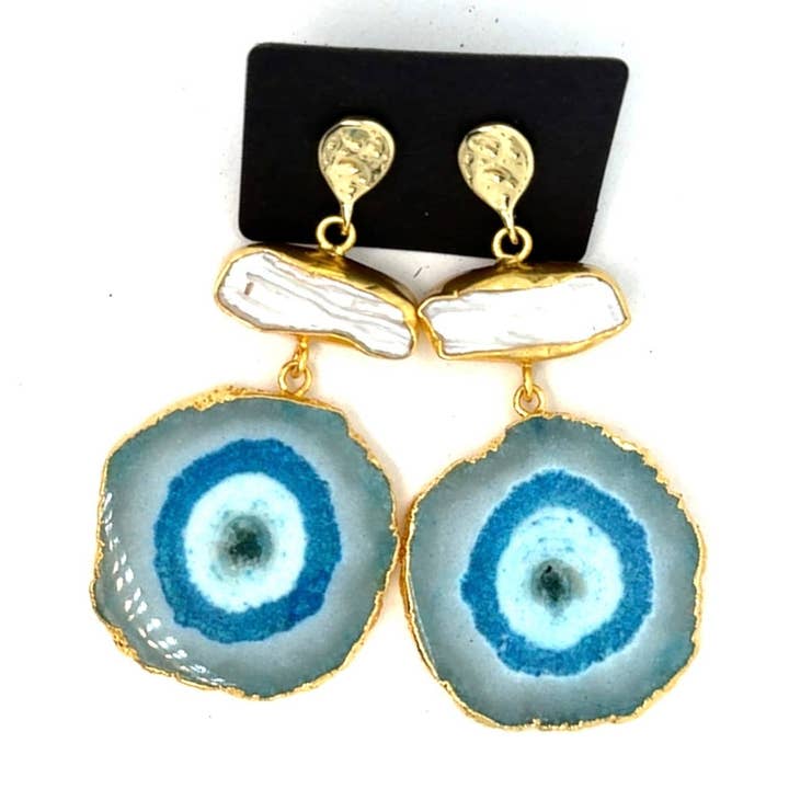 Stevie Statement oorbellen voor wholesale door Gemajesty Jewellery