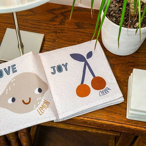 Doodling Faith - Wholesale Baby & Toddler Book (0-2) - Fruit of the Spirit soft crinkle baby book3