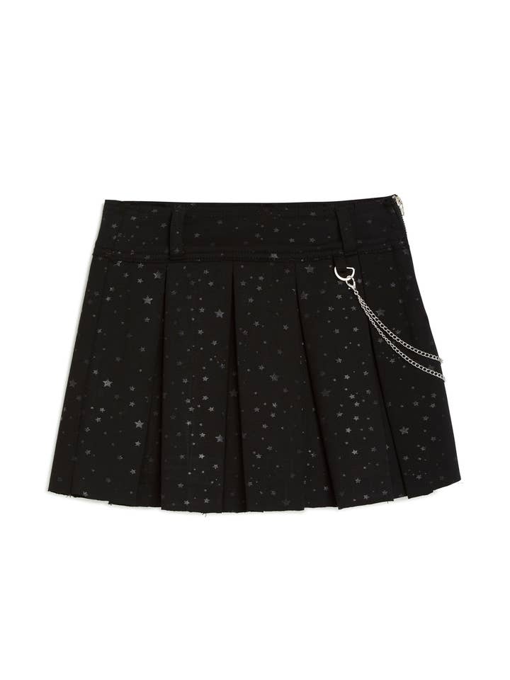 FALDA PLISADA PONTE CON ESTAMPADO DE ESTRELLAS PARA NIÑAS/2K083-UGZZ para venta al por mayor de Tractr Jeans