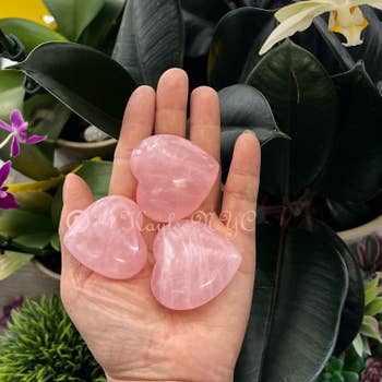 Crystal Heart-30mm Heart Gemstone-rose Quartz Heart-pocket Stone-carved  Gemstone-heart Healing Stone-heart Shaped Stone-love Stone-natural 