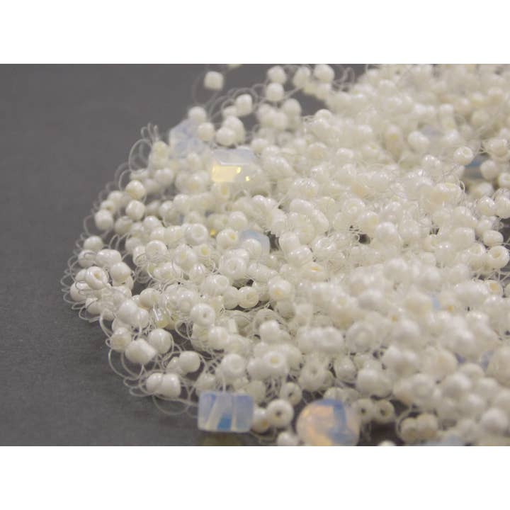 Ninolia - Vendita all'ingrosso Collane di perline/perle - Collana di pietra di luna con perline di pietre preziose di luna e perla beige regalo di San Valentino per fidanzata elegante stratificazione delicata lunghezza personalizzata2