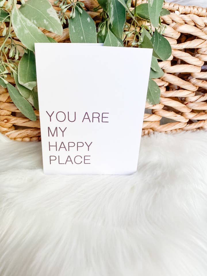 ERES MI LUGAR FELIZ para venta al por mayor de Connections Paper Co.