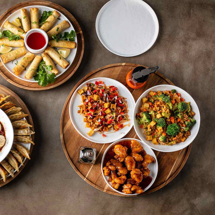 TableCraft Products Company - Wholesale Lazy Susan - 18" dia Acacia Lazy Susan2