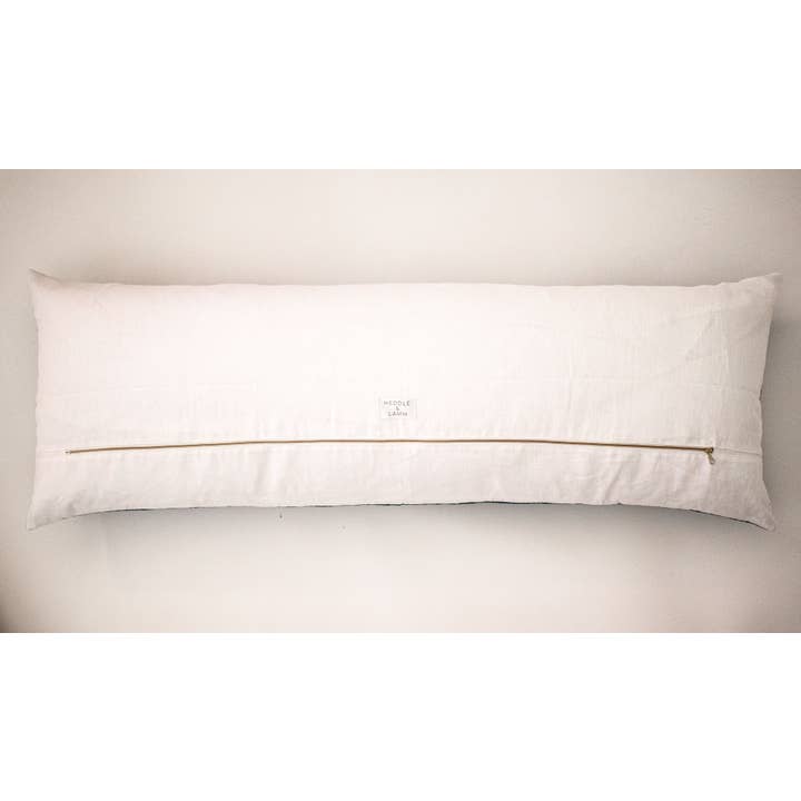 Heddle & Lamm - Vendita all'ingrosso Fodera cuscino decorativo - Hema - Federa per cuscino in lana indiana, taglia XXL, colore: Avorio