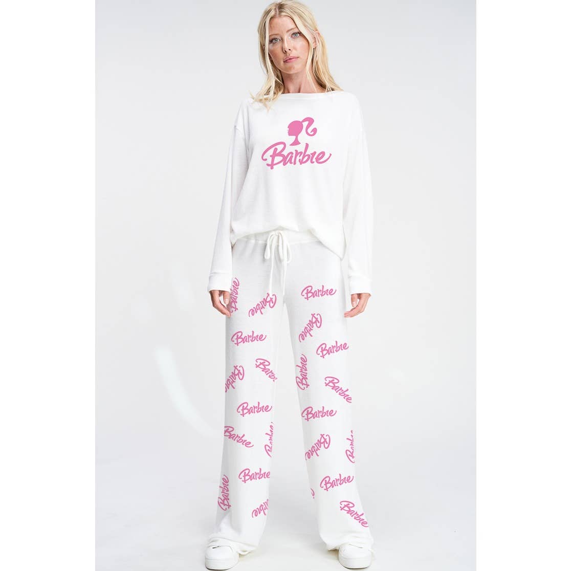 Phil Love - Wholesale Lounge Set - Women's - Barbie print soft lounge wear set6