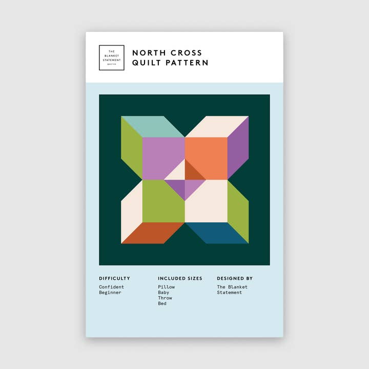 Motif en papier North Cross pour la vente par The Blanket Statement