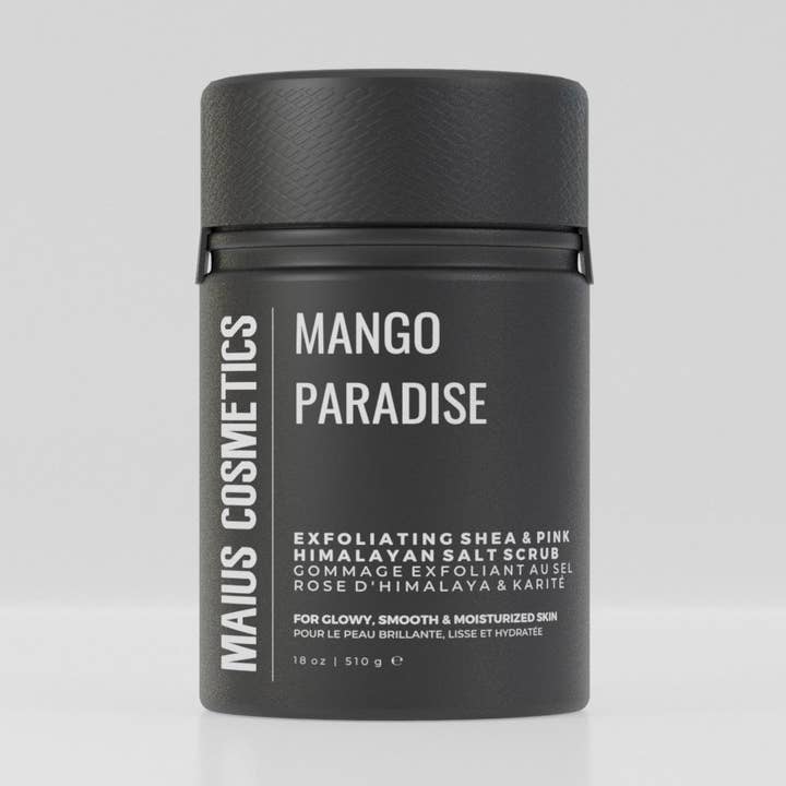 MANGO PARADISE SALT SCRUB for wholesale by MAIUS COSMETICS