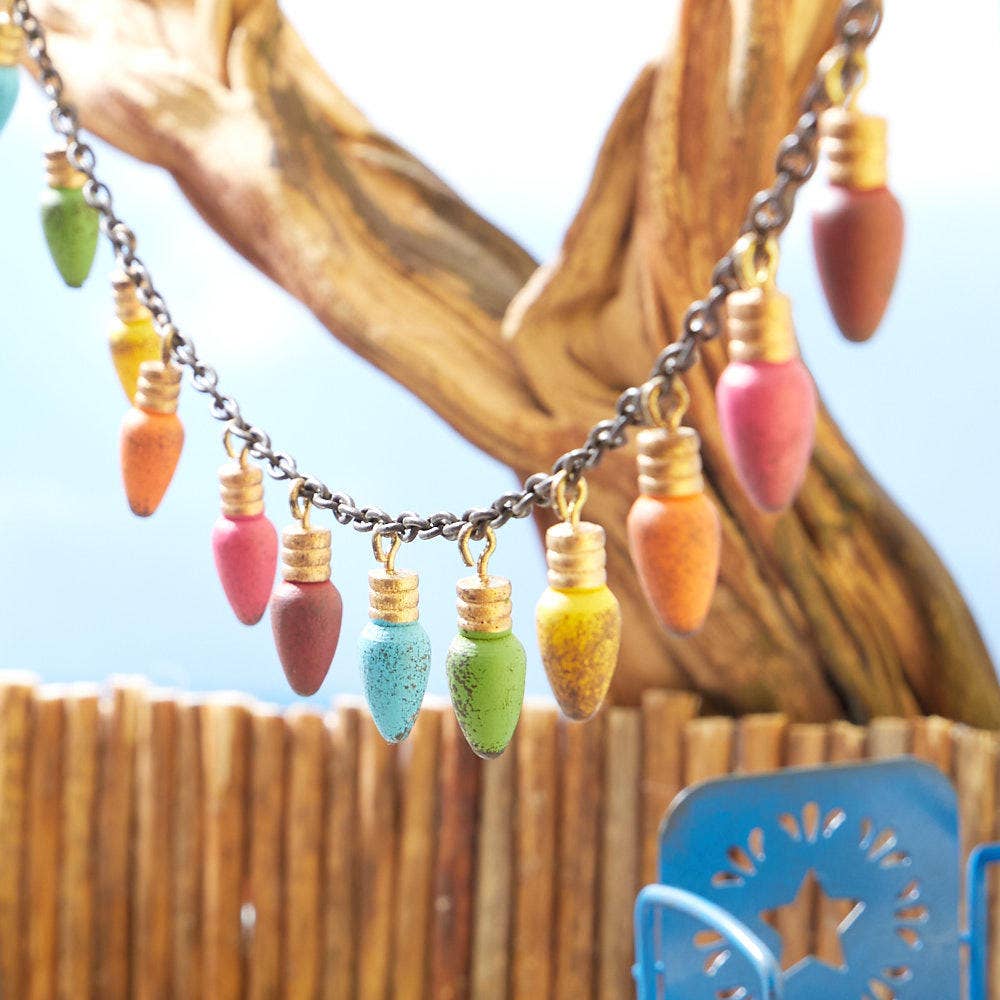 Factory Direct Craft - Wholesale Decorative Tabletop Object - Miniature String of Non-Working Party Lights 2