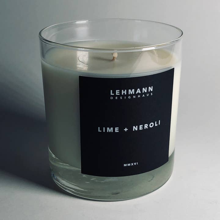 Lime Neroli Signature Candle for wholesale by LEHMANN DESIGN HAUS