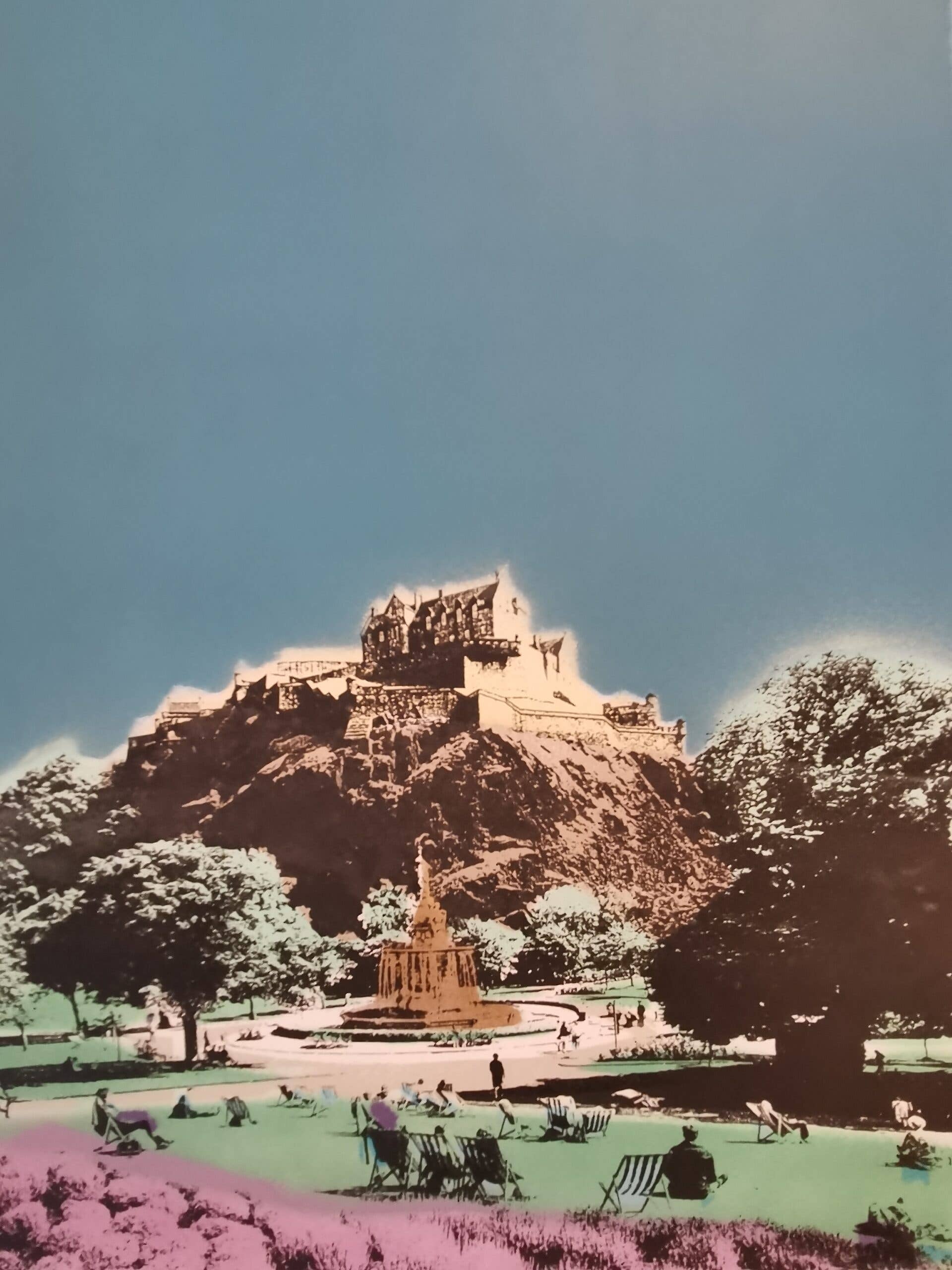 Bell's Galleries – wholesale Konsttryck – Edinburgh slott5