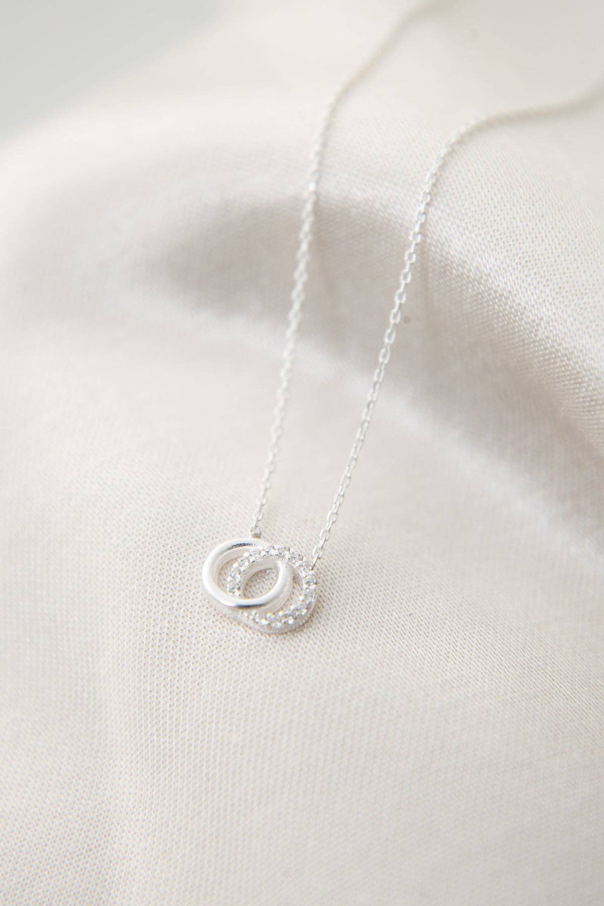Volenia Silver - Wholesale Pendant/Charm Necklace - Women's 925 Sterling Silver Infinity Design Pendant Necklace2