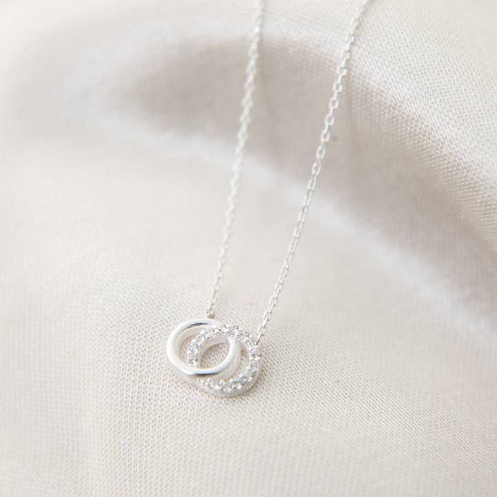 Volenia Silver - Wholesale Pendant/Charm Necklace - Women's 925 Sterling Silver Infinity Design Pendant Necklace2