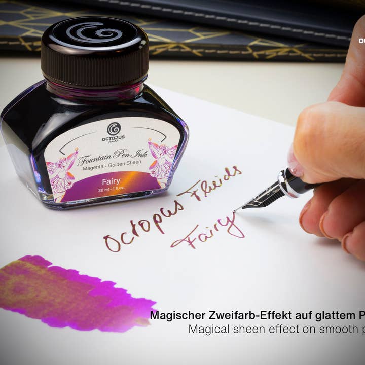 Octopus Concept GmbH - Wholesale Writing ink - Sheen Fairy Violet Fountain Pen Ink 30ml2